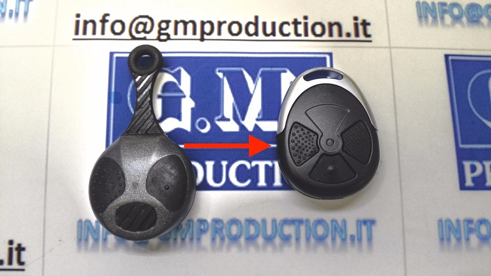 G.M. PRODUCTION GUSCIO COVER SCOCCA TELECOMANDO LASERLINE PPTX116 e PPTXT108 ANTIFURTO ALLARME