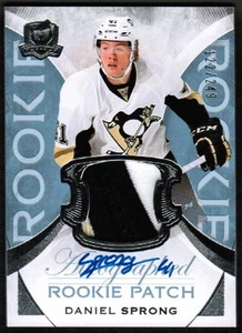 2015 16 UD The Cup Daniel Sprong Auto Patch Rookie RC /249 3 colors - Picture 1 of 2