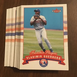 Wholesale Lot VLADIMIR GUERRERO 2002 Fleer Baseball Card #18 Montreal Expos - Picture 1 of 2