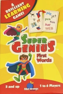 blue orange Learning Game: Super Genius "First Words" 1-6 Players Ages 5+ SEALED - Picture 1 of 1