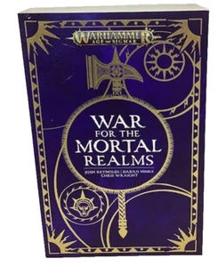 Warhammer Age Sigmar War for Mortal Realms PB Book Reynolds Hinks Wraught NEW - Picture 1 of 4