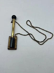 Vintage Tether Pen With Chain And Dock - Picture 1 of 5