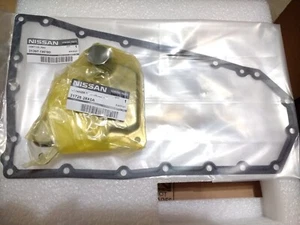 GENUINE NISSAN JF016E RE0F10D CVT Oil Filter and Oil Pan Gasket - Picture 1 of 1