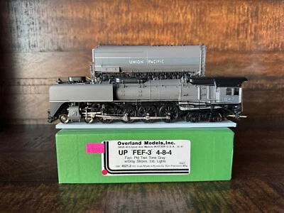 HO Scale Brass Overland Models 4521.2 Union Pacific FEF-3 Greyhound Two Tone - Image 1 of 4