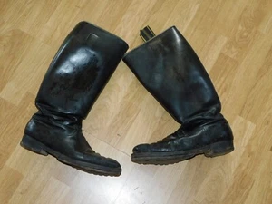 1 Paio Stivali 2 Wk Wehrmacht Squadra/Ufficiale! Dick Genagelt - Foto 1 di 9