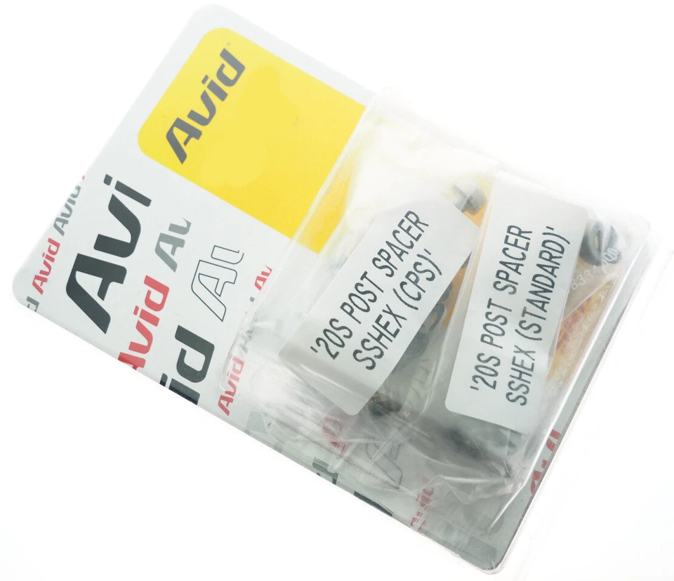 Pernos de acero inoxidable de montaje de pinza SRAM AVID, juego de espaciadores de poste, 20 mm para CPS/estándar Foto 1 de 3