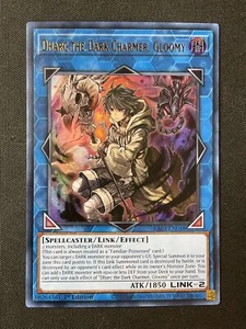 Yu-Gi-Oh #RA03-EN048 Dharc the Dark Charmer, Gloomy 1st Edition Ultra Rare NM - Picture 1 of 2