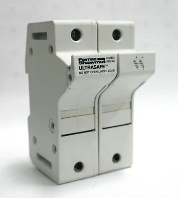 Ferraz Shawmut 2 Pole Fuse Holder ULTRASAFE US3J2 30A 600V Use Class J HRC-I New - Image 1 of 4