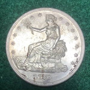 1876-S Trade Dollar, Choice AU++ #359 - Picture 1 of 6