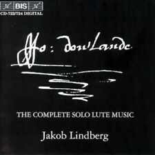 JAKOB LINDBERG Complete Lute Works (Lindberg) (CD) Album