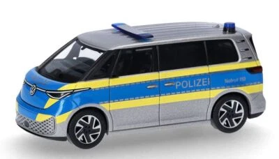 HERPA - VOLKSWAGEN ID Buzz Police vehículo de estudio - 1/87 - HER097994 Foto 1 de 4