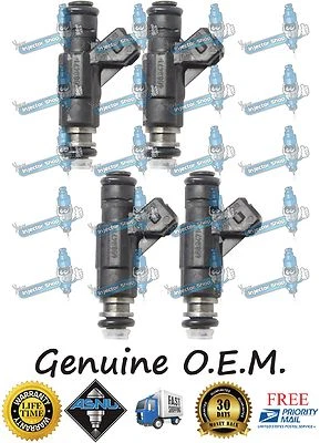 Mejor actualización OEM Bosch Chrysler Sebring 4x inyectores de combustible 0280155740 Breeze 2,0 L Foto 1 de 3