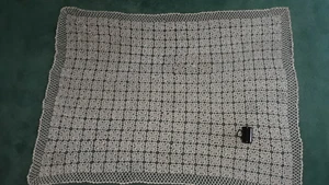 Huge Antique Decorative Crochet Table Cloth Runner NR - Picture 1 of 8