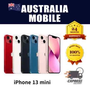 Apple iPhone 13 mini 128GB 256GB 512GB AU Stocked & Unlocked - Free Express Post - Picture 1 of 9
