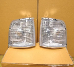 ISUZU TF TFR HOLDEN RODEO CHROME CLEAR CORNER LIGHT VAUXHALL BRAVA PICKUP 91-97 - Picture 1 of 3