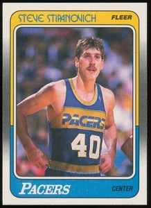 Fleer 1988 | Steve Stipanovich #59 | Indiana Pacers NBA Basketball - Foto 1 di 2