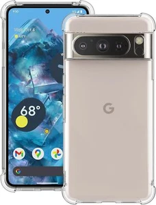 Funda de silicona transparente a prueba de golpes para teléfono Google Pixel 9 Pro XL 8 Pro 9Pro - Imagen 1 de 38