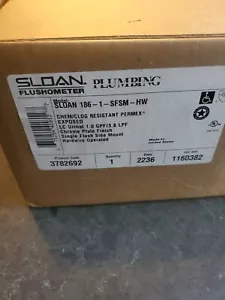 Sloan 186-1-SFSM-HW freiliegendes Spülventil PERMEX EL700A - Bild 1 von 5