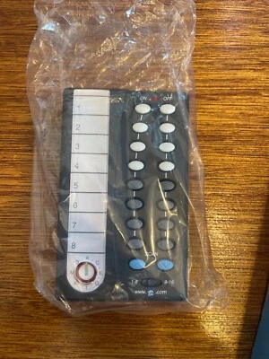 Controle remoto de digitalização de câmera X10 preto CR12A segurança doméstica novo na caixa - Imagem 1 de 3