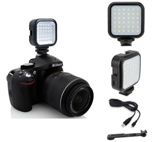 Compact LED Light Kit With Power Set For Nikon Coolpix B600 P1000 - Picture 1 of 9