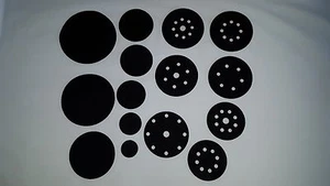 Schutzauflage für Schleifteller,Schutz-Pad,mit u. ohne Lochbild Ø 55mm bis 200mm - Bild 1 von 16