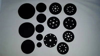 Cojín de protección para plato de lijado, almohadilla de protección, con y sin imagen de agujero Ø 55 mm a 200 mm - Imagen 1 de 4