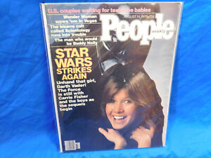 Vintage 1978 People Magazine Star Wars Photo Cover Darth Vader Carrie Fisher