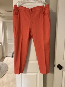 LOGO DE LORI GOLDSTEIN FLY FRONT 5 BOLSILLOS CROP JEANS FRUIT PONCH A275604 20W - Imagen 1 de 11