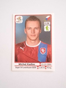 No. 144 Michal Kadlec Czech.Rep. - Euro 2012 Panini