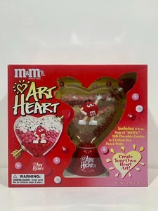 41389 M&M's M&M M&Ms Art Heart Candy Container Create Your Own Art (NO CANDY) - Picture 1 of 2