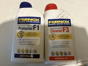 F1 & F3 FERNOX BUNDLE (CENTRAL HEATING PROTECTOR AND CLEANER) - Picture 1 of 1