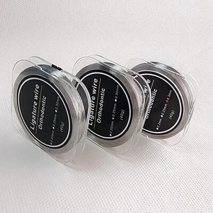 40g zahnärztliche kieferorthopädische Ligaturendrähte Edelstahl runder Draht 0,2/0,25/0,3 mm - Bild 1 von 11
