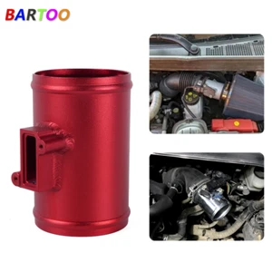 3" 76mm Mass Air Flow Sensor Mount Adapter For Ford Nissan MAF Red - Picture 1 of 9