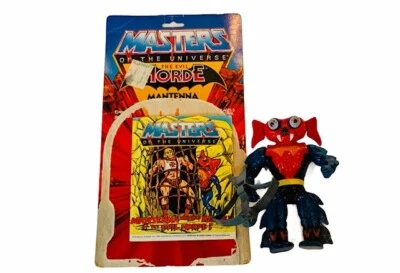 Mantenna Horde Masters of Universe de colección MOTU figura Mattel tarjeta cómic completo Foto 1 de 4