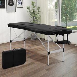 Portable Massage Table Foldable Massage Bed Lightweight Aluminium Spa Salon Bed - Picture 1 of 9