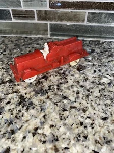 VINTAGE Toy Fire Engine Hard Red Plastic Approx 4.75” Maybe 1940’s Or 50’s ? - Picture 1 of 7