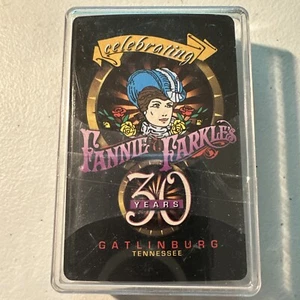 Fannie Farkle's Gatlinburg TN 30th Anniversary Playing Cards Card Deck NEW - Picture 1 of 2