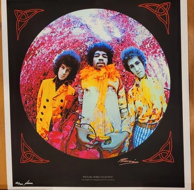 The Jimi Hendrix Experience "Are You Experienced" artist signed lithograph - Image 1 of 3