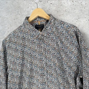 Camicia Guide London Premium Floreale Uomo Taglia XXXL 3XL Multicolore Manica Lunga - Foto 1 di 9