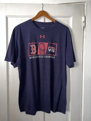 Boston Red Sox World Series Champions 2018 T-shirt Under Armor Men’s Size Large - Image 1 of 2