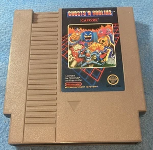 Ghosts 'n Goblins NES Cartridge by Capcom Tested Authentic 5-screw - Picture 1 of 3