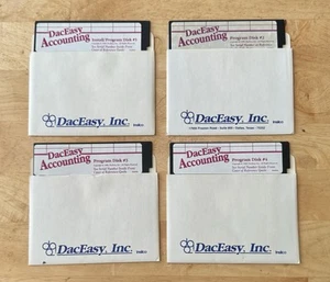 DacEasy Accounting 5.25" Floppy Disks 1989 - Bild 1 von 1