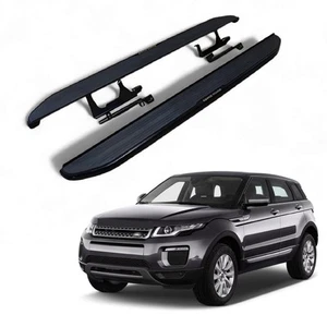 FÜR RANGE ROVER EVOQUE AB 2018 OE-STIL TRITTBRETTER SEITLICHE STUFEN PAAR IN SCHWARZ - Bild 1 von 8