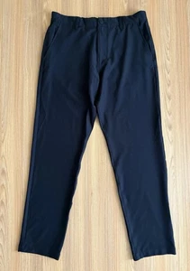 Pantalones Marc New York Commuter para Hombres 36 x 32 Negros Elastizados Rendimiento Biz Informales - Imagen 1 de 11