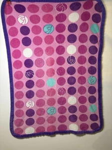 Baby Phat Pink ,Teal Cats Blanket Soft Fleece 28x40 htf Lovey - Picture 1 of 6
