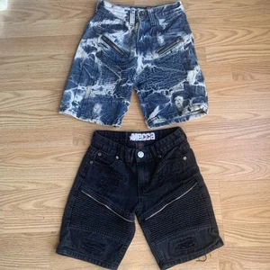 Boys Jean Shorts Size 7 Mecca And Reset Denim Stylish Trendy - Picture 1 of 8