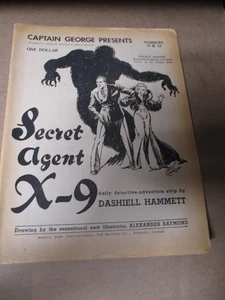 Captain George Presents Fanzine Numbers 31 & 32 Cover: Secret Agent X-9 B199 PB - Picture 1 of 4