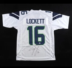 Tyler Lockett Signed Seattle Seahawks Jersey JSA Authenticated Autograph - Picture 1 of 3