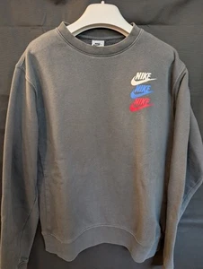 Nike multi logo co-ord in smoke grey Men's size medium - Picture 1 of 8