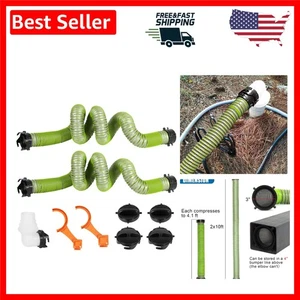 5 Fuß RV Kanalschlauch Verlängerung, Schwerlast 24 Mil TPE Material für Abriebfestigkeit - Bild 1 von 10